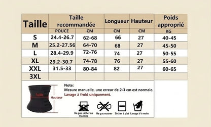 Gaine - Ventre Plat & Taille Creusée