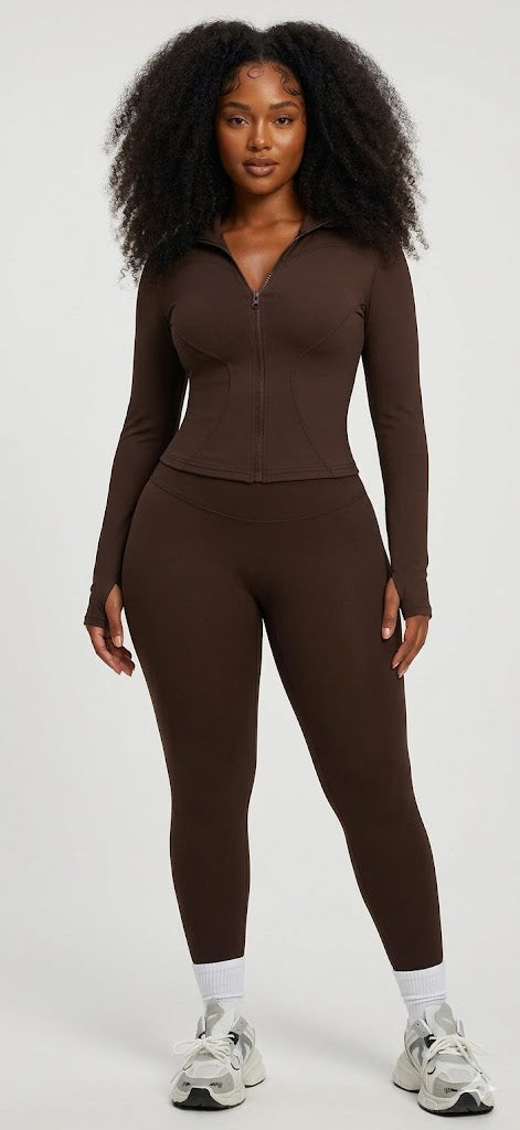 Ensemble Sport 2 Pièces Legging & Veste